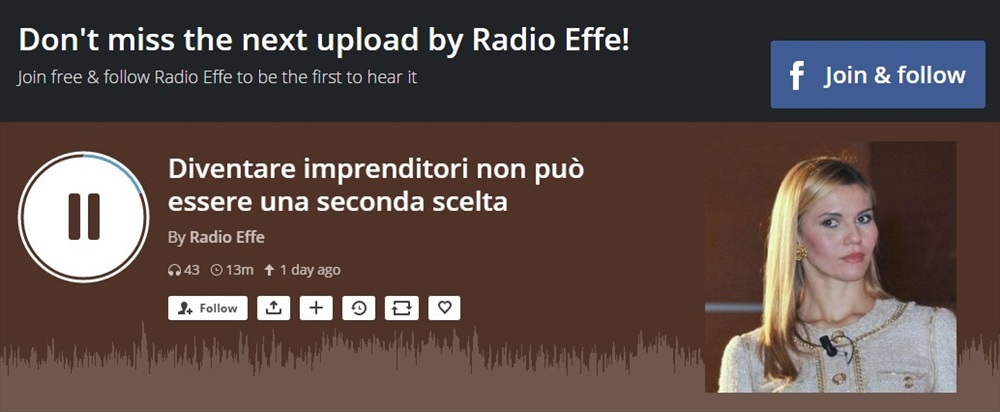 Diventare imprenditori non puo' essere una seconda scelta