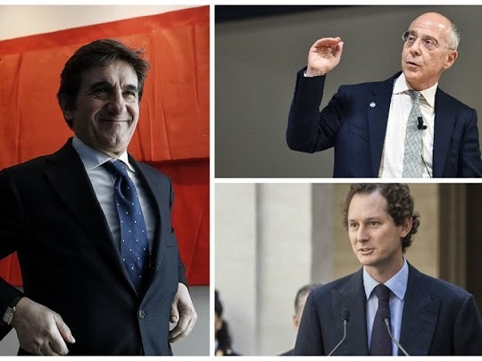 Cairo, Starace, Elkann sul podio di Reputation Science. Entrano Cucinelli e Commisso