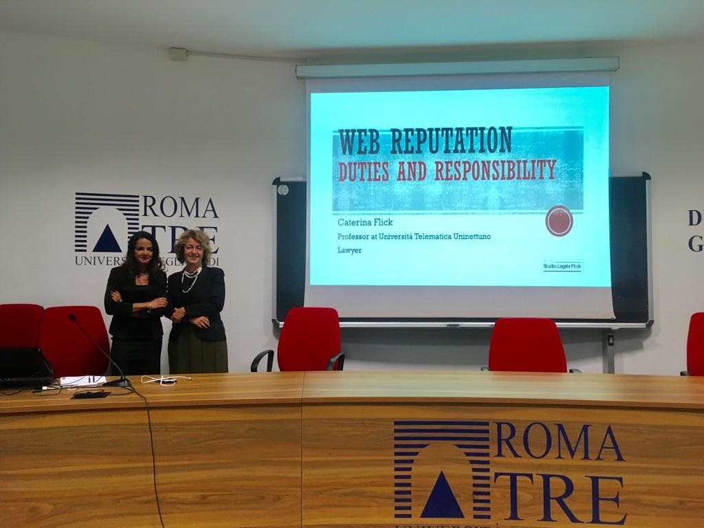 SIRO - NEWS - Web Reputation come tema al centro dell'International and EU Intellectual Property La