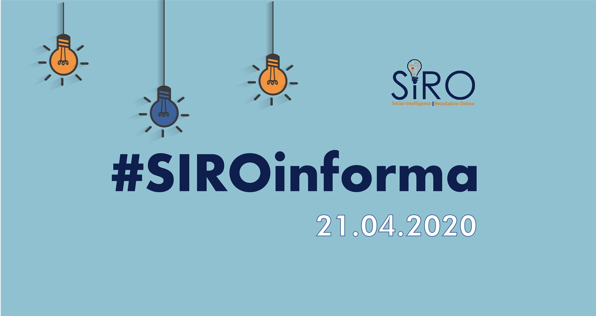 #SIROinforma - 21/04/2020