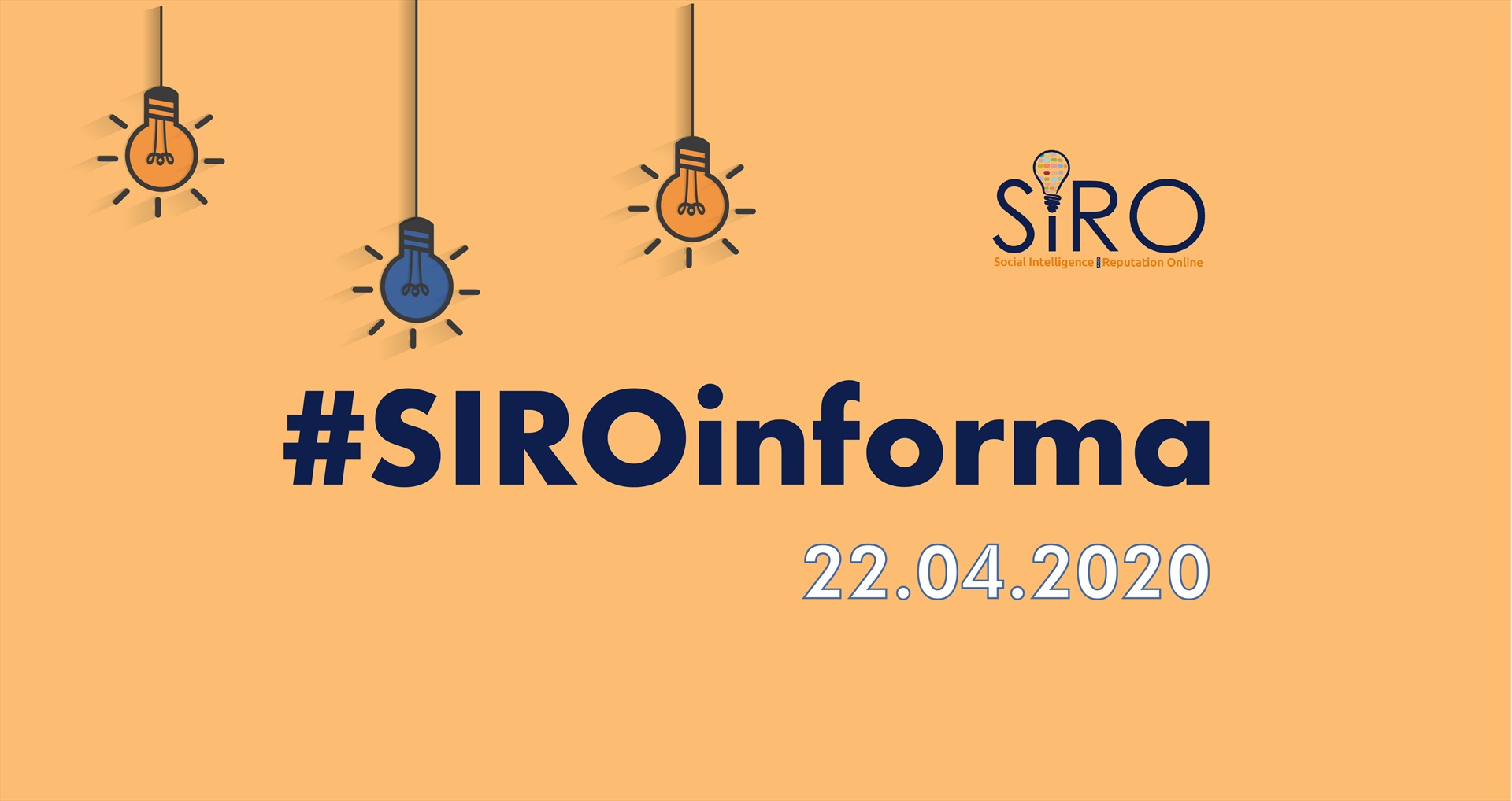#SIROinforma - 22/04/2020