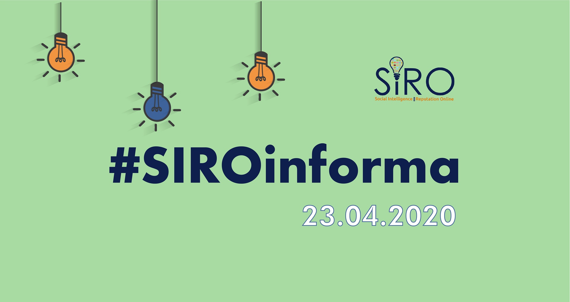 #SIROinforma - 24/04/2020