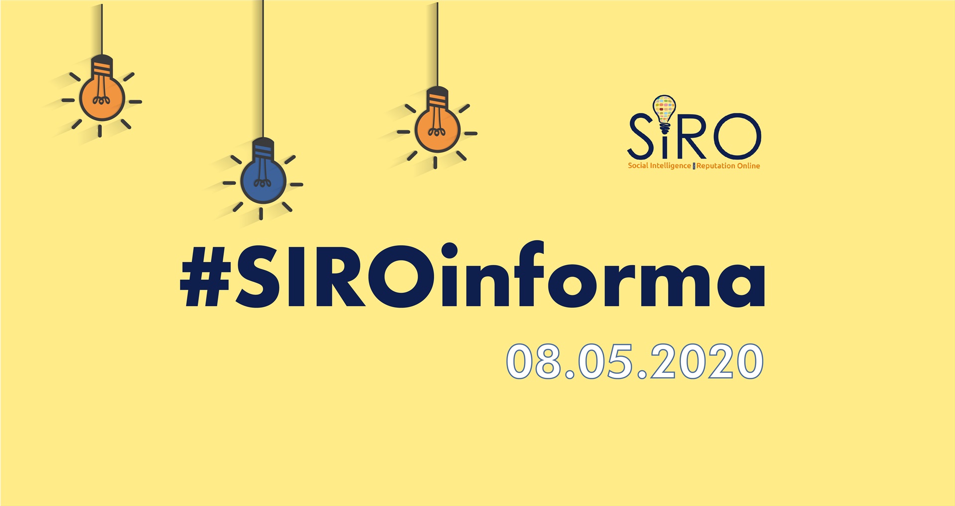 #SIROinforma - 8/05/2020