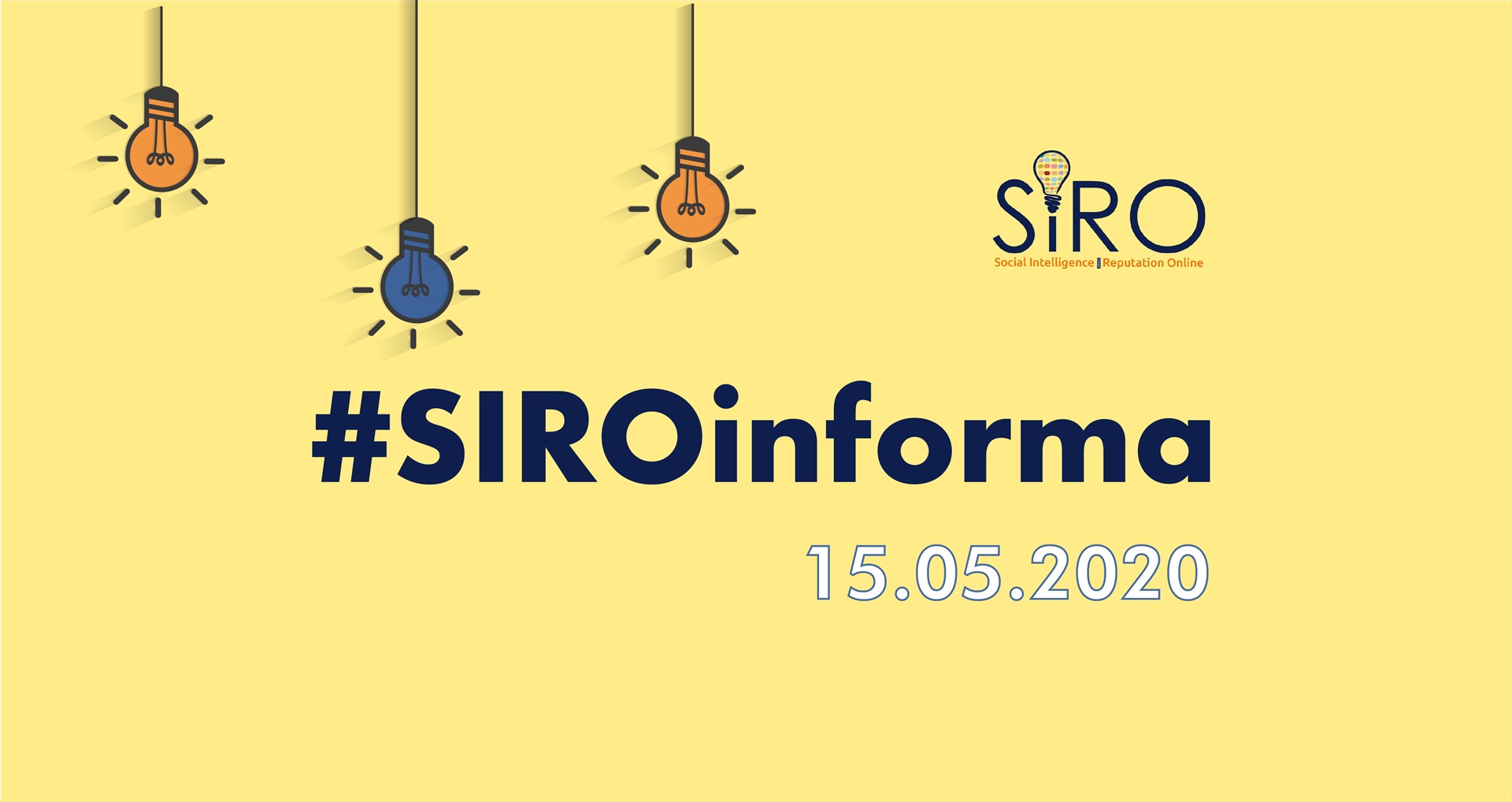 SIRO - #SIROinforma - 15 maggio 2020