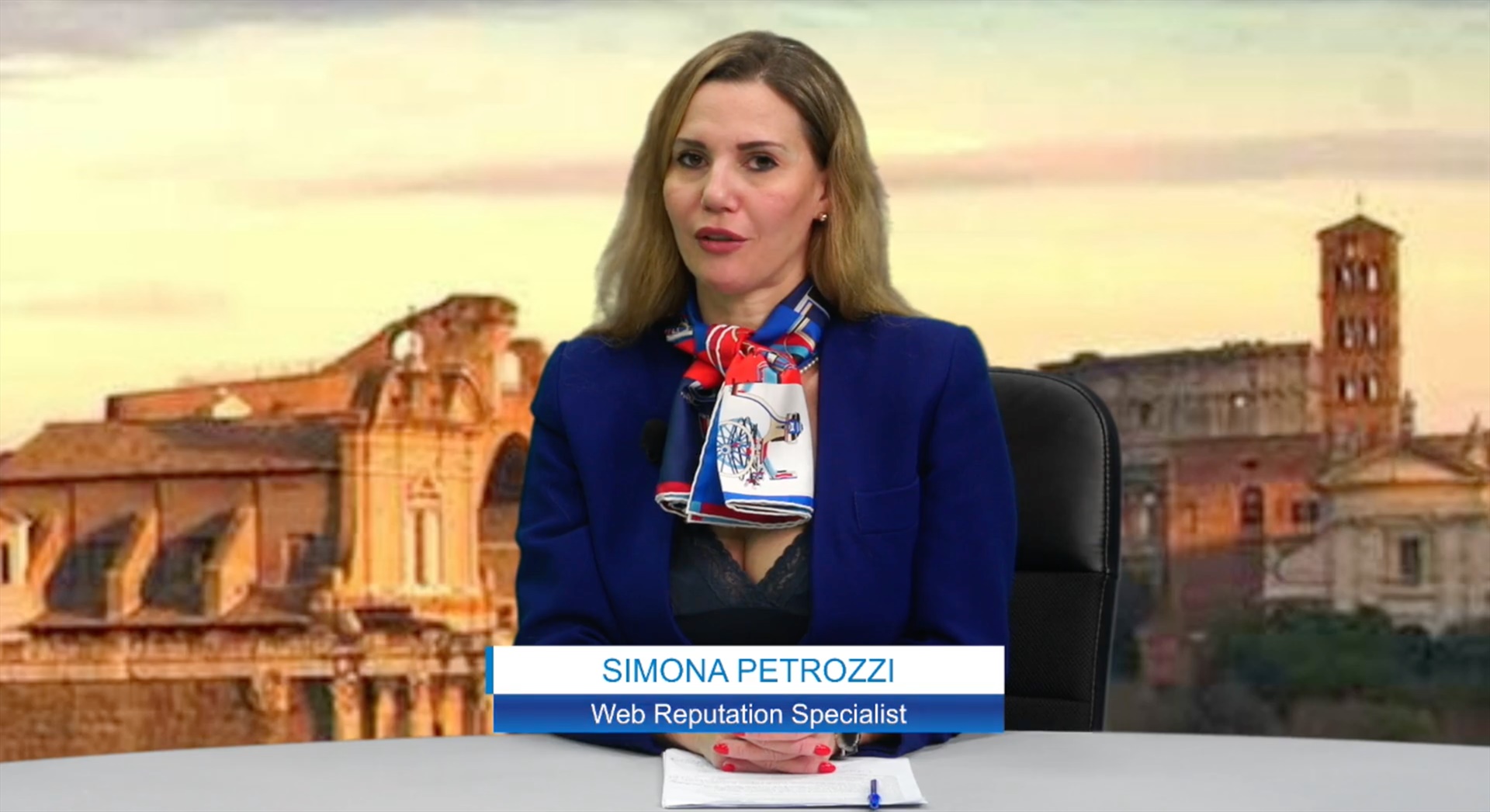 SIRO - STAMPA - Simona Petrozzi a Teleromauno: web reputation e cyberbullismo