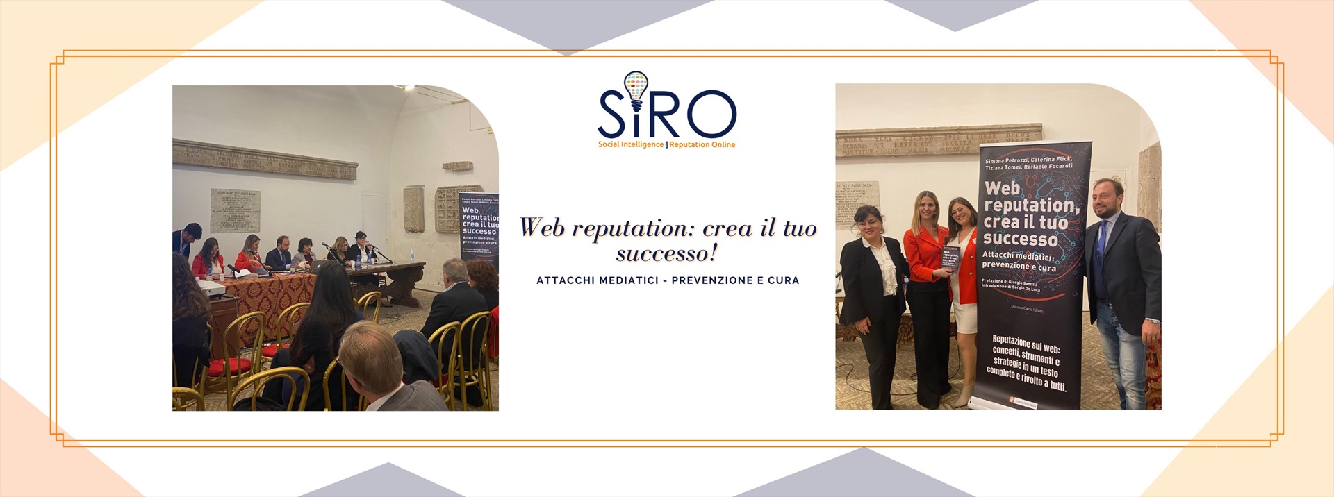 Sala Carroccio: presentazione del libro “ Web Reputation, crea il tuo successo. Attacchi mediatici: prevenzione e cura”