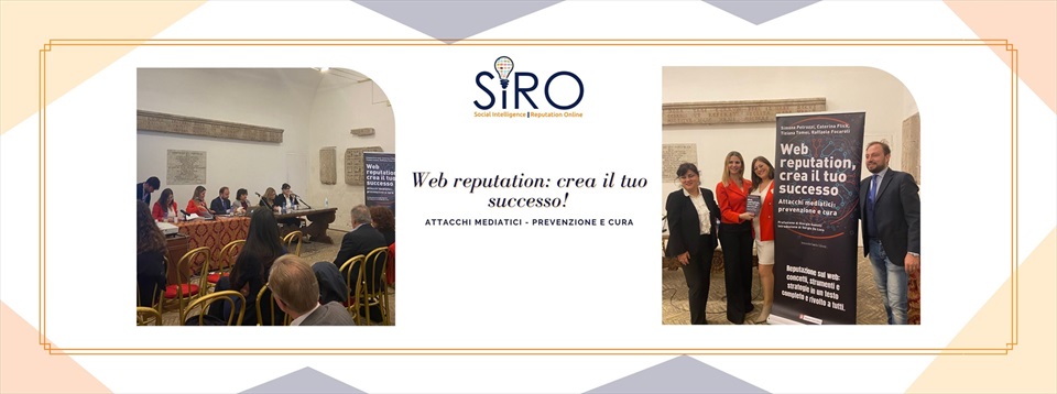 Sala Carroccio: presentazione del libro “ Web Reputation, crea il tuo successo. Attacchi mediatici: prevenzione e cura”