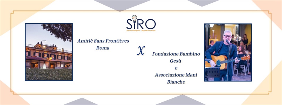 JS Excellence Event Staffing, brand di SIRO Consulting contribuisce all’organizzazione e comunicazione del Galà di beneficenza per la Fondazione Bambino Gesù e per l’Associazione Mani Bianche.