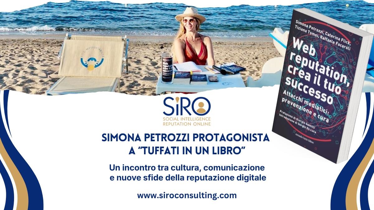 Simona Petrozzi incanta il pubblico della rassegna 'Tuffati in un libro' curata da Luisa Cardinale